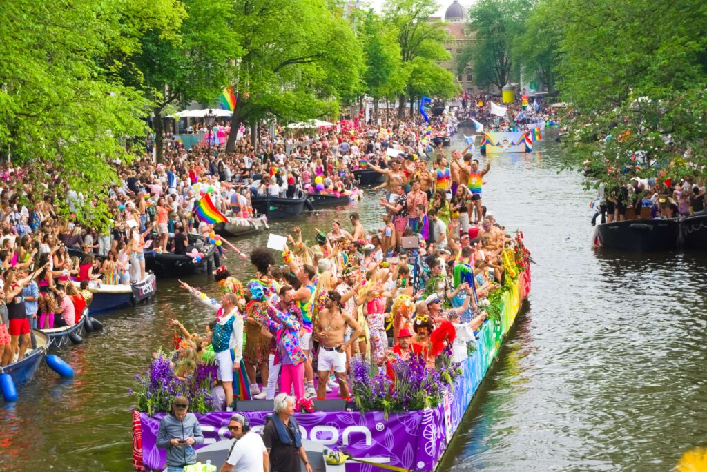 canal parade Amsterdam pride