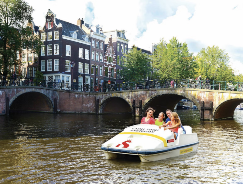 pedal boat Amsterdam