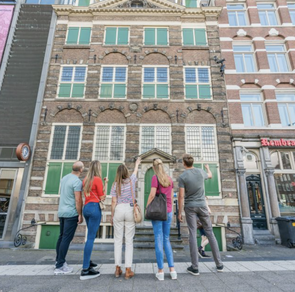 walking tour route amsterdam
