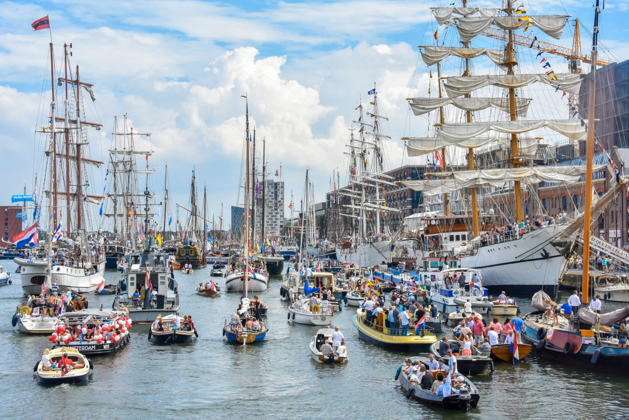 SAIL Amsterdam 2025 Canals of Amsterdam